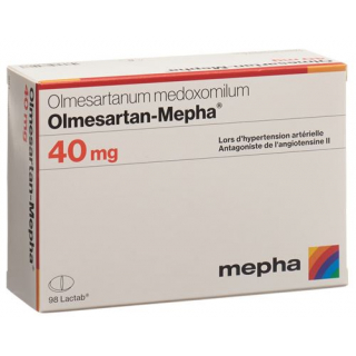 Олмесартан Мефа 40 мг 98 таблеток покрытых оболочкой