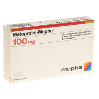 Метопролол Мефа 100 мг 30 депо таблеток