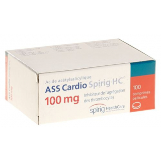 АСС Кардио Спириг HC таблетки в пленочной оболочке в блистерной упаковке 100 мг 100 шт