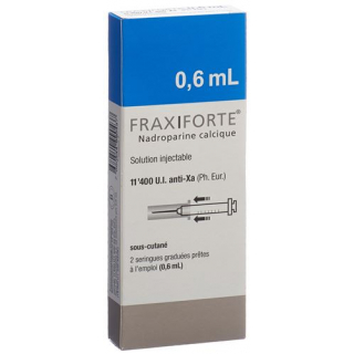Fraxiforte 0.6 ml 2 Fertigspritzen