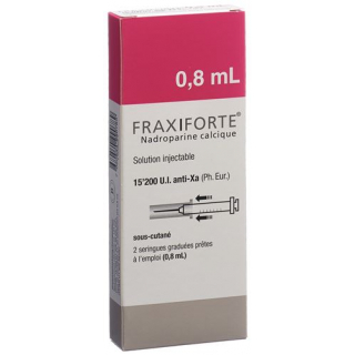 Fraxiforte 0.8 ml 2 Fertigspritzen
