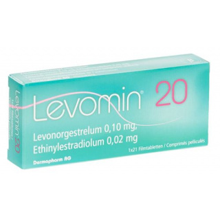Левомин 20 3 x 21 таблетка покрытая оболочкой