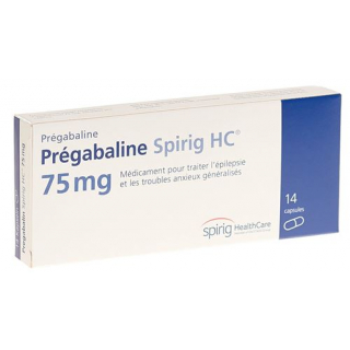 Прегабалин Спириг HC 75 мг 14 капсул