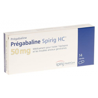 Прегабалин Спириг HC 50 мг 14 капсул