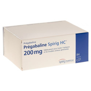 Прегабалин Спириг HC 200 мг 84 капсулы