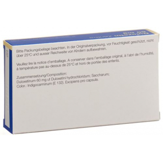 Дулоксетин Зентива 60 мг 28 капсул
