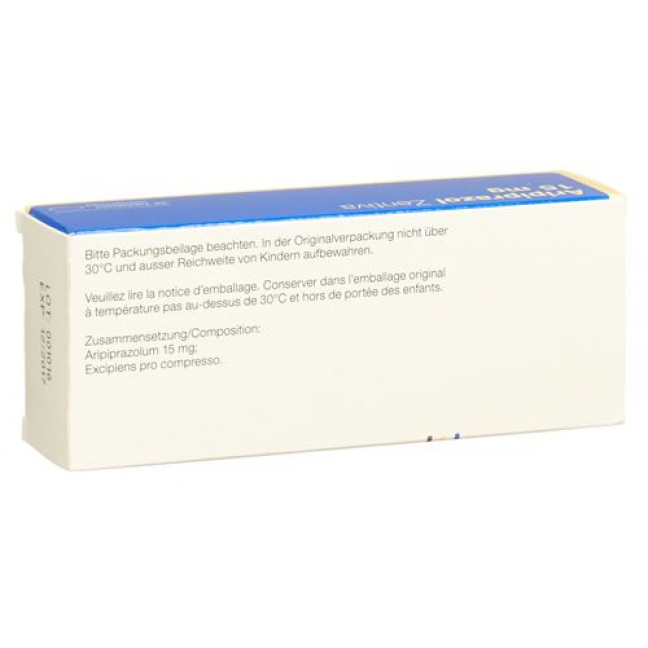 Aripiprazol Zentiva 15 mg 28 tablets