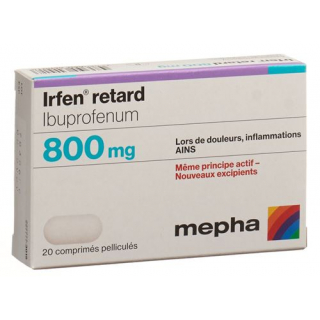 Ирфен Ретард 800 мг 20 таблеток покрытых оболочкой