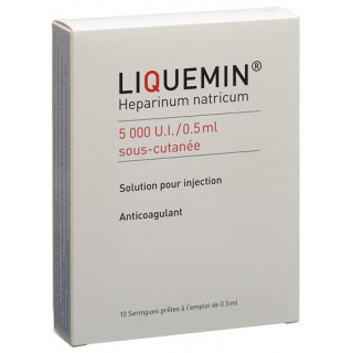 LIQUEMIN 5000 E/0.5ML S.C.