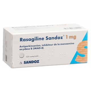 Разагилин Сандоз 1 мг 100 таблеток