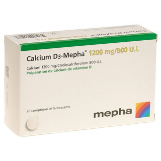 Кальций Д3 Мефа 1200 / 800 10 диспергируемых таблеток