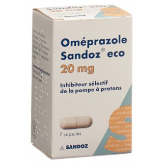 Омепразол Сандоз эко 20 мг 7 капсул