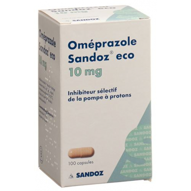 Омепразол Сандоз эко 10 мг 100 капсул