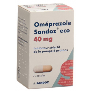 Омепразол Сандоз эко 40 мг 7 капсул
