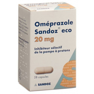 Омепразол Сандоз эко 20 мг 28 капсул
