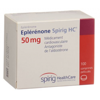 Эплеренон Спириг 50 мг 100 таблеток покрытых оболочкой