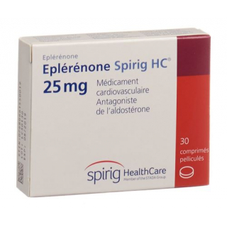 Эплеренон Спириг 25 мг 30 таблеток покрытых оболочкой