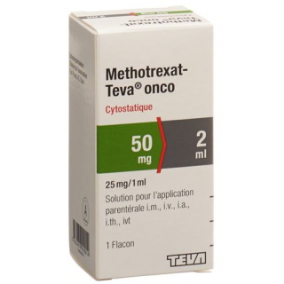 Метотрексат Тева Онко раствор для инъекций 50 мг / 2 мл 1 флакон 2 мл