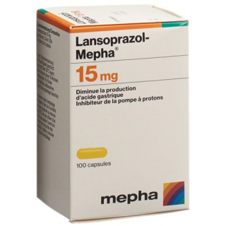 Лансопразол Мефа 15 мг 100 капсул