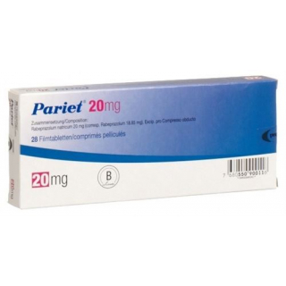Париет 20 мг 28 таблеток покрытых оболочкой