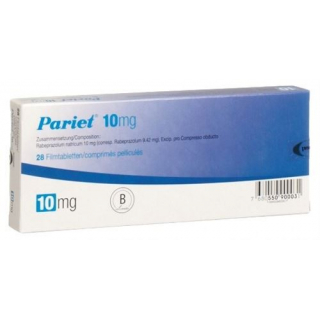 Париет 10 мг 28 таблеток покрытых оболочкой