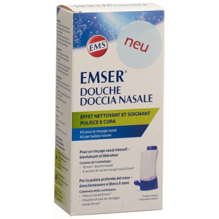 Эмсер устройство для промывания носа + 4 пакетика Эмсер Назальная соль