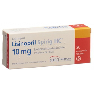 Лизиноприл Спириг 10 мг 30 таблеток