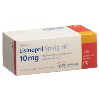 Лизиноприл Спириг 10 мг 100 таблеток