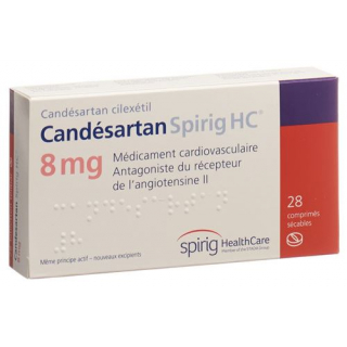 Кандесартан Спириг 8 мг 28 таблеток