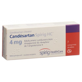 Кандесартан Спириг 4 мг 7 таблеток