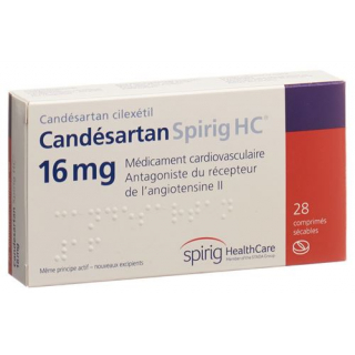 Кандесартан Спириг 16 мг 28 таблеток