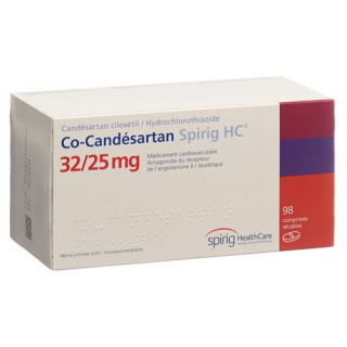 Ко-Кандерсартан Спириг 32/25 мг 98 таблеток
