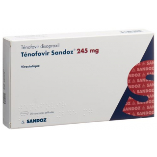 Тенофовир Сандоз 245 мг 30 таблеток покрытых оболочкой