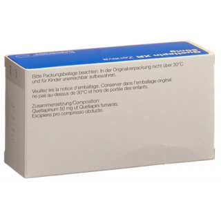 Кветиапин XR Зентива 50 мг 60 ретард таблеток