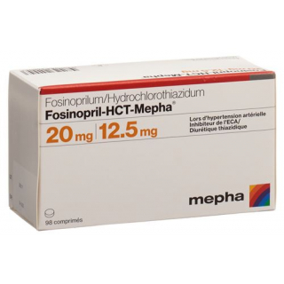 FOSINOPRIL-HCT MEPHA 20/12