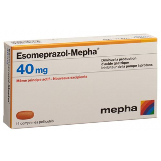 Эзомепразол Мефа 40 мг 14 таблеток покрытых оболочкой