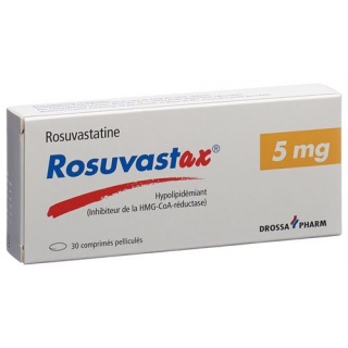 Розувастакс 5 мг 30 таблеток покрытых оболочкой