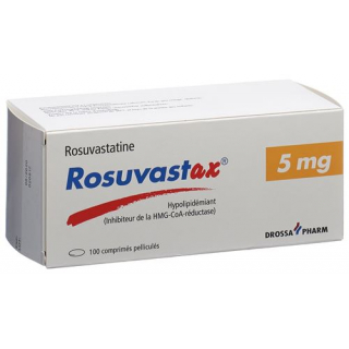 Розувастакс 5 мг 100 таблеток покрытых оболочкой