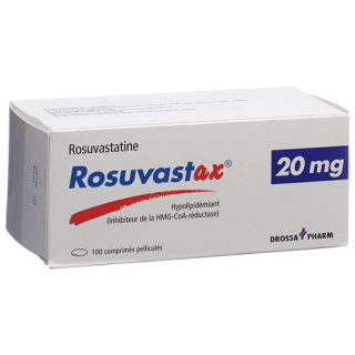 Розувастакс 20 мг 100 таблеток покрытых оболочкой