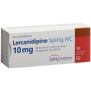 Лерканидипин Спириг 10 мг 98 таблеток покрытых оболочкой
