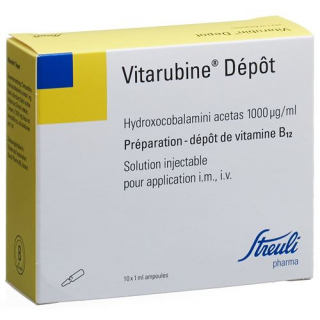 Витарубин Депо раствор для инъекций 1 мг/мл 10 ампул по 1 мл