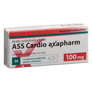 АСС Кардио Аксафарм таблетки 100 мг 100 таблеток