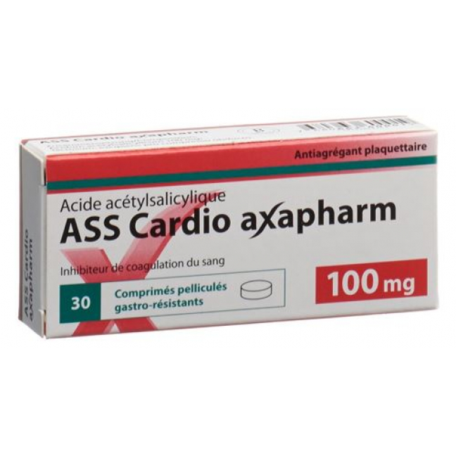 АСС Кардио Аксафарм таблетки 100 мг 100 таблеток