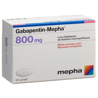 Габапентин Мефа 800 мг 50 таблеток покрытых оболочкой