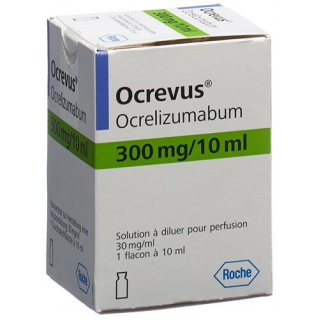 Окревус концентрат для инфузий 300 мг / 10 мл 1 флакон