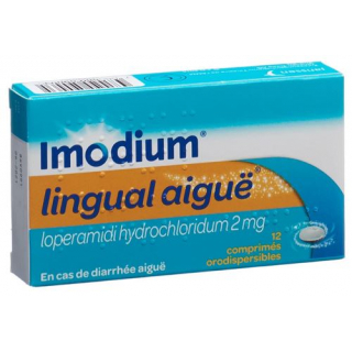 Имодиум Лингвал Акут 2 мг 12 таблеток, диспергируемых во рту