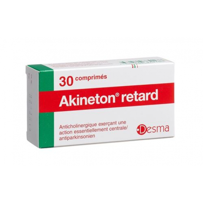 Акинетон Ретард 4 мг 30 таблеток 