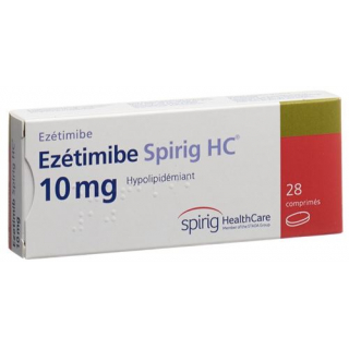 Эзетимиб Спириг 10 мг 28 таблеток