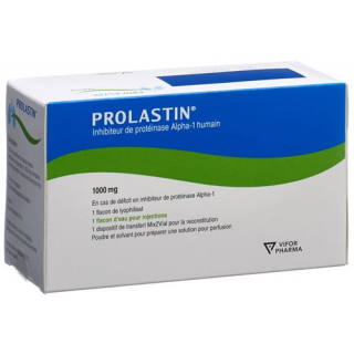 PROLASTIN 1G C SOLV +MIX2VIAL