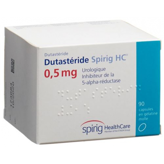 Дутастерид Спириг 0,5 мг 90 капсул